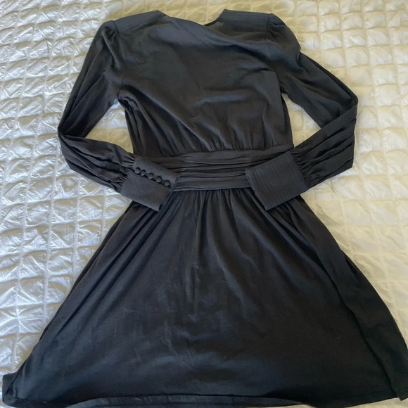 Joie Corelle mini dress in caviar - Picture 12 of 14